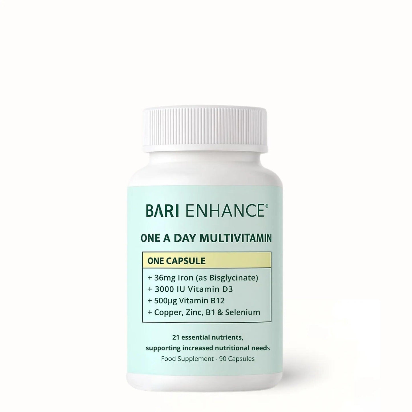 Bariatric Multivitamin for gastric bypass and gastric sleeve patients after bariatric surgery