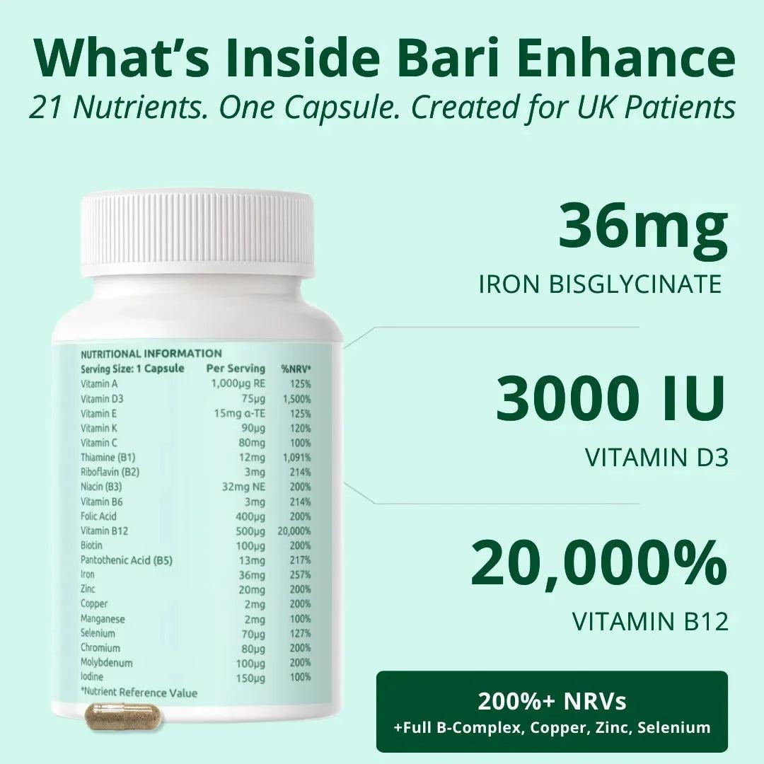 What to Look for in a Bariatric Multivitamin (UK Guide) - Bari Enhance